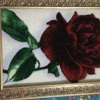 تابلو گل رز دست بافت|تابلو فرش|اندیشه, اندیشه فاز ۳|دیوار