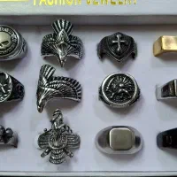 انگشتر استیل ۳۱۶ مردانه