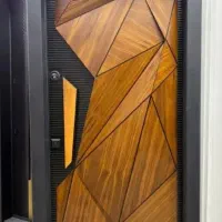 درب دوجداره آلومینیومی‌ ضدسرقت اتاقی سرویس پلیسه|مصالح و تجهیزات ساختمان|خرم‌آباد, |دیوار