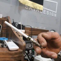 چوب سیگار طلا نقره