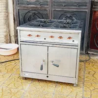 اجاق گاز فر دار چهار شعله تمام استیل درحد آکبند|کافی‌شاپ و رستوران|نسیم‌شهر, |دیوار