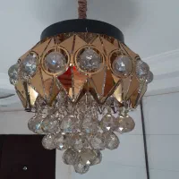 لوستر کریستالی|لوستر و چراغ آویز|بندر انزلی, امامزاده|دیوار