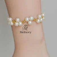 دستبند مرواریدی گل به گل|بدلیجات|تهران, جیحون|دیوار