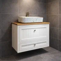 روشویی کابینتی pvc کشودار