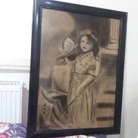 ظرف مسی شکلات خوری گل و گلدان سرخ کن زودپز تابلو|ظروف سرو و پذیرایی|تهران, استاد معین|دیوار