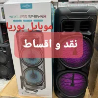 اسپیکر 2078دو باند۸ اینچ قوی انواباند شارژی همراه