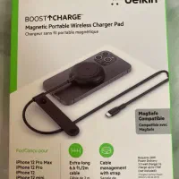 شارژر بیسیم مغناطیسی مگسیف بلکین