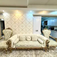 مبل ۱۲ نفره همراه میزبان کاملا چوب راش