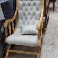 صندلی راک چوبی / مبلی|مبلمان خانگی و میز عسلی|کرمانشاه, |دیوار