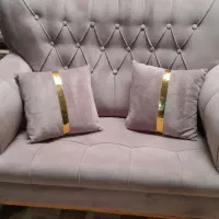 کاملا سالم نونو بدونه هیچ خرابی همراه با عسلی هاش|مبلمان خانگی و میز عسلی|نورآباد, |دیوار