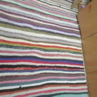 گلیم پارچه‌ای دست