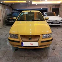 تاکسی سمند گردشی موتور EF7 دوگانه در حد صفر