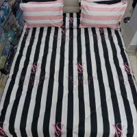 روتختی دونفره کتان نخ خطی‌