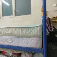 تخت فلزی یک نفره بدون تشک|تخت و سرویس خواب|تهران, دژکام|دیوار