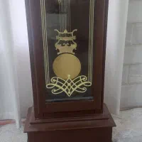 ساعت ایستاده LOTUS دکوری قهوه ای طلایی