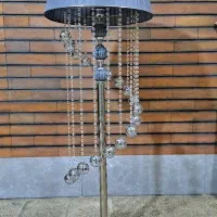 آباژور کنار سالنی. طلایی و سیلور