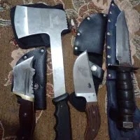 چاقو تبر  چهارعدد