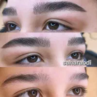آرایش دائم میکرو ابرو خط چشم تاتو بدن