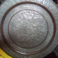 فروش یک عدد سینی قلمکاری قدیمی