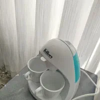 قهوه جوش کاملا نو|سماور، چای‌ساز، قهوه‌ساز|قم, منبع آب|دیوار