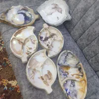 ست پذیرای سنگی تعداد6عدد