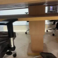 میز  کنفرانس و شلف ام دی اف درجه دو حد نو|دفتر کار|یزد, |دیوار