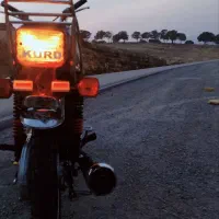 متور سیکلت 125تقویت به200پلاک ملی