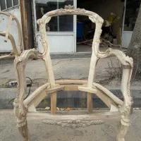 دستک مبل خام ۹ نفره .استیل کار دست