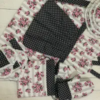 سرویس13پارچه آشپزخانه دمکنی|سفره، حوله، دستمال آشپزخانه|رشت, گلباغ نماز|دیوار