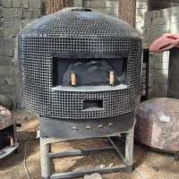 تنور پیتزا ایتالیایی ، 3 عدد فر گازی و هیزمی