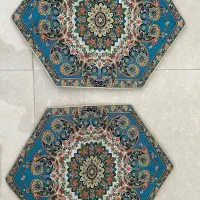 رومیزی طرح ترمه