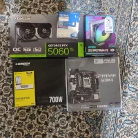 کیس گیمینگ rtx 5060ti 16G|رایانه رومیزی|تهران, استاد معین|دیوار