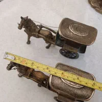 درشکه برنز قدمت دار زیبا