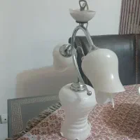 لوسترسه شاخه|لوستر و چراغ آویز|رشت, چمارسرا|دیوار