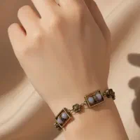 دستبند شیک هدیه زیبای روز زن و شب یلدا|بدلیجات|تهران, مینای شمالی (مخبر)|دیوار