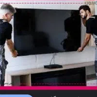 نصب پایه دیواری محافظ صفحه تلویزیون|خدمات پیشه و مهارت|یاسوج, |دیوار