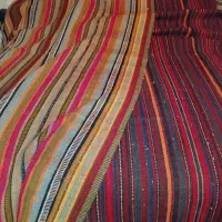 جاجیم ۲ عدد ۴متری پشم گوسفندی ورنگ گیاهی ریز بافت|گلیم، جاجیم، گبه|کرمانشاه, |دیوار