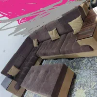 یک دست مبل راحتی مدل ال|مبلمان خانگی و میز عسلی|شهریار, کهنز|دیوار