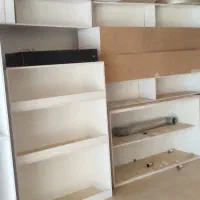 ویترین وقفسه|کتابخانه، شلف، قفسه‌های دیواری|قزوین, |دیوار