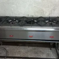 اجاق گاز صنعتی 4 شعله درحدنو مناسب رستوران و هیئت