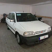 پراید دوگانه سفید ۹۰ اس ال