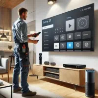 نصاب* نصب و تنظیم گیرنده و تلویزیون*