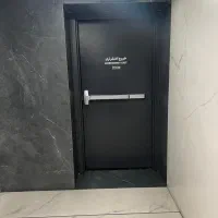 درب ضدحریق تاییدیه آتش‌نشانی رنگ کوره ای و پشم سنگ