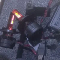 هدلایت دو رنگ نور پایین فابریکی نور بالا سفید|قطعات یدکی و لوازم جانبی|اقبالیه, |دیوار