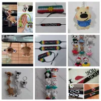 انواع دستبند و عروسک بافتنی