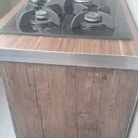 گاز رو میزی همراه میز