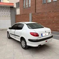 پژو ۲۰۶ sd سفید|خودرو سواری و وانت|مشهد, الهیه|دیوار