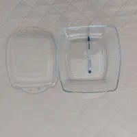 ظرف درب دار پیرکس