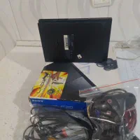 پلی استیشن 2 همراه فرمان و پدال|کنسول، بازی ویدئویی و آنلاین|اسلام‌شهر, شهرک توحید|دیوار