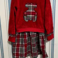 لباس یلدایی و تعدادی لباس و کفش دخترانه